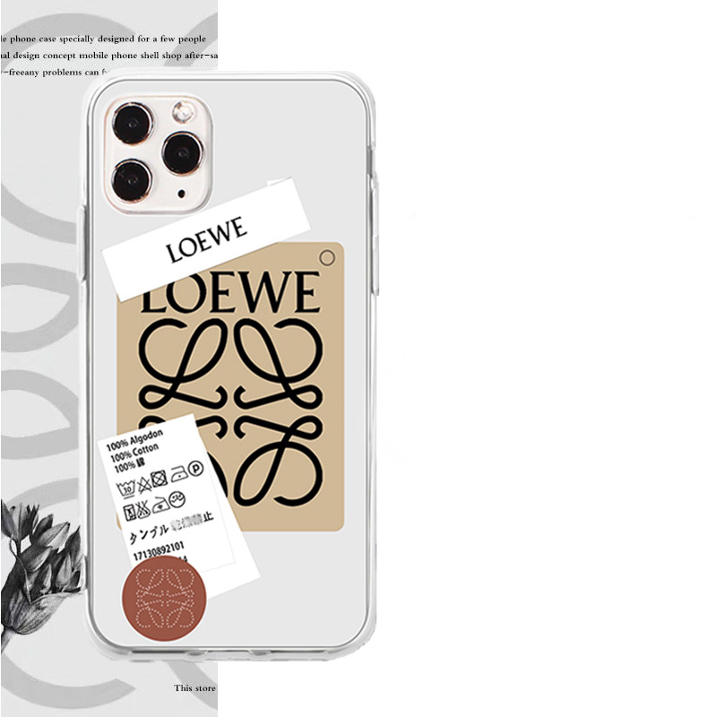 loewe clear iphone 13 case