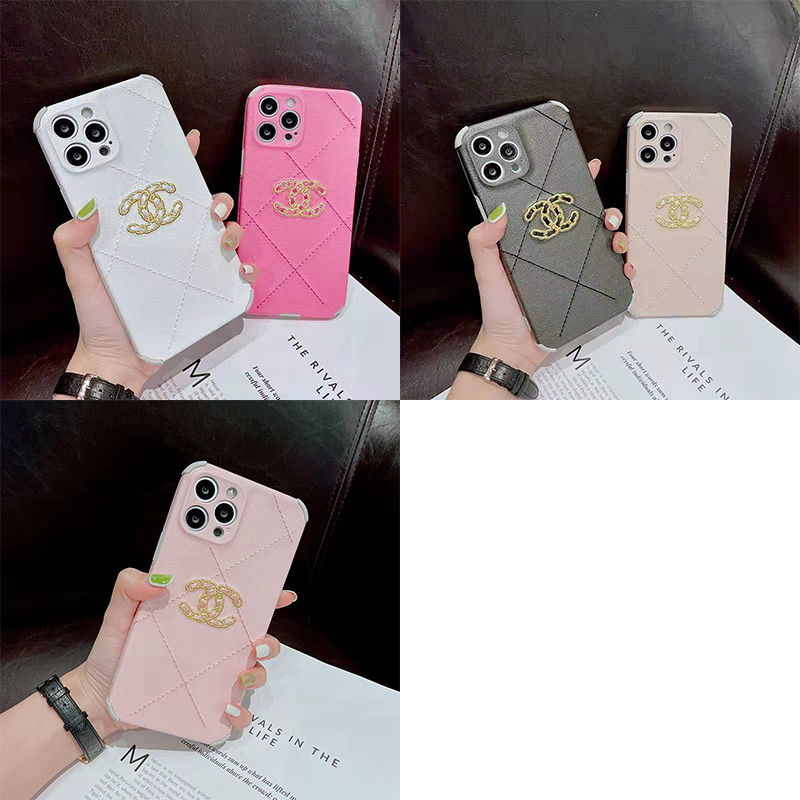 fashionable woman Chanel luxury brand iphone13 pro max case
