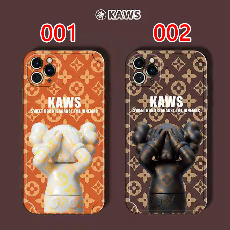 kaws lv iPhone 13 Pro Max 13/13 mini case louis vuitton full cover 