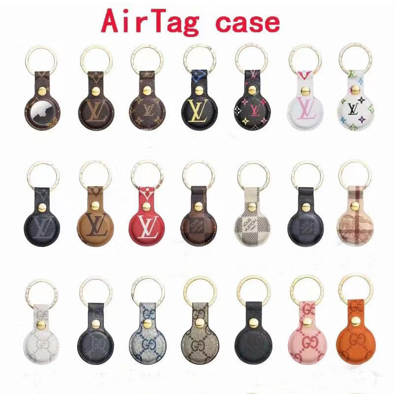 lv airtag keychain leather accessories