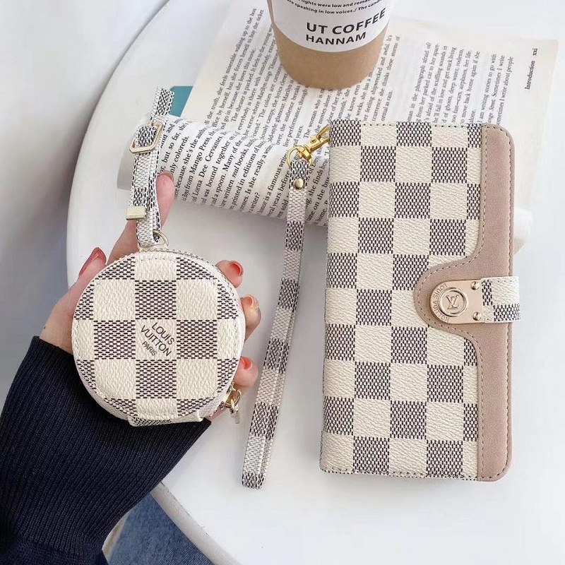 Brand iphone 13 14 lv gucci Full Cover  Wallet