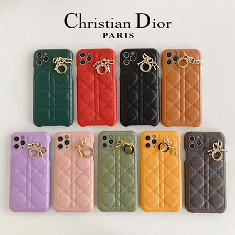 Leather lady dior iphone13 11 pro max case