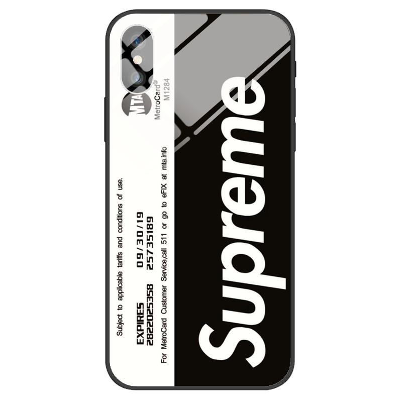 Luxury iPhone 13/14 Pro max Case Back Cover supreme