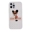 Luxury designer lv disney case iPhone 13 Pro Max 12s/13 mini Case Back Cover cute