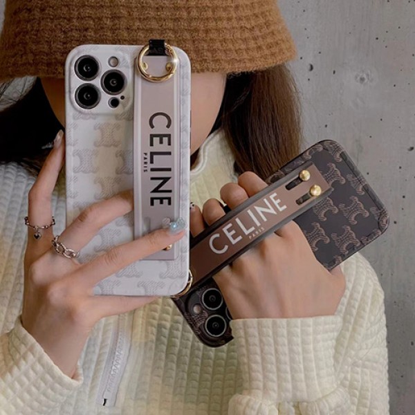 celine wrist strap iphone 13 pro max 12 11 pro case cover Inspire Phone Case For iPhone 13 12 11 PRO MAX With band