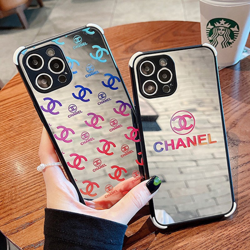 Chanel Mirror Surface Cover  case For iPhone 13 12 mini  pro max XS Max  xr Unique Buy Wholesale