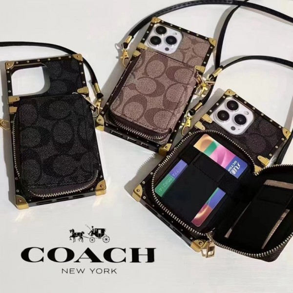 coach wallet trunk iPhone 14 se 2022 13 Pro Max 12/13 mini case hülle coque Shockproof Protective Designer iPhone Caseoriginal luxury fake case iphone xr xs max 14/12/13 pro max shellFashion Brand Full Cover housse