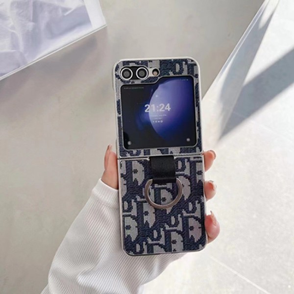 Dior Galaxy Z Flip 3 4 5 5G Case coque hullePhone case Shell for samsung z flip 5 4 fold4 3 Luxury Case Back Cover schutzhülleFashion Brand Full Cover