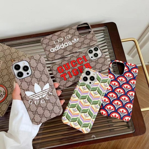 adidas gucci iPhone 14 pro max 2022 13 Pro Max 12/13 mini case hülle coque iPhone 14/13/12/11 PRO Max xr/xs Fashion Brand Full Cover ledertascheiPhone se 3 13/14 Pro Max Wallet Flip Case Custodia Hulle FundaShockproof Protective Designer iPhone Case