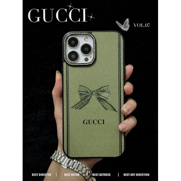 Gucci iPhone 15/14/13/12/11 PRO Max xr/xs Fashion Brand Full Cover ledertascheShockproof Protective Designer iPhone CaseFashion Brand Full Cover housseLuxury Case Back Cover schutzhülle
