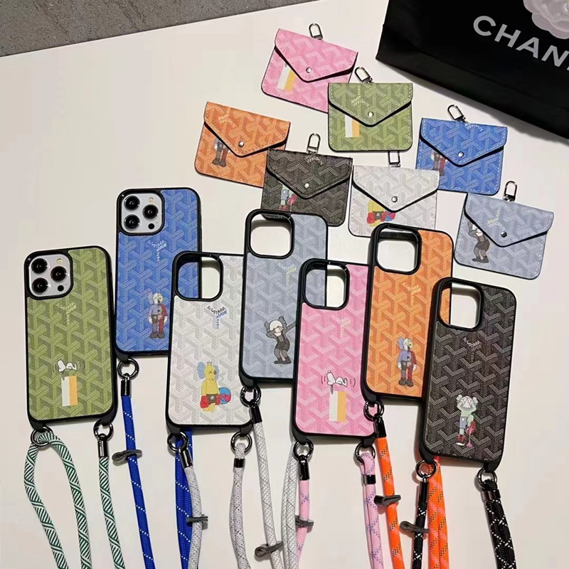 Goyard iPhone 15/14/13/12/11 PRO Max xr/xs Fashion Brand Full Cover ledertascheLuxury iPhone 13/14/15 Pro max Case Back Cover coqueiPhone se 3 13/14/15 Pro Max Wallet Flip Case 