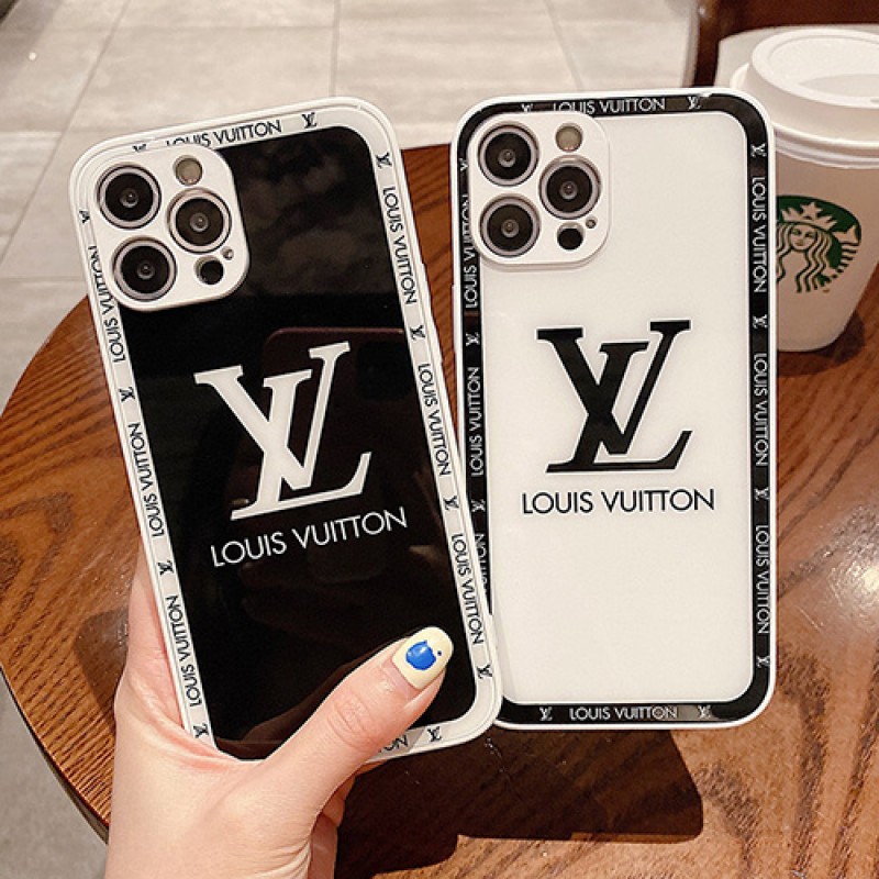 Black White Lv Louis Vuitton Iphone 13 Case Pair Luxury Designer Iphone 12 Pro Max