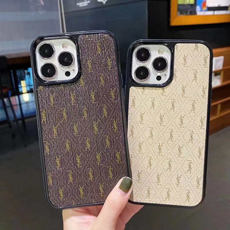 Yves Saint Laurent iPhone 14/13/12/11 PRO Max xr/xs Fashion Brand Full Cover ledertasche Luxury  ysl iPhone 13/14 Pro max Case Back Cover coqueoriginal luxury fake case iphone xr xs max 14/12/13 pro max shellFashion Brand Full Cover housse