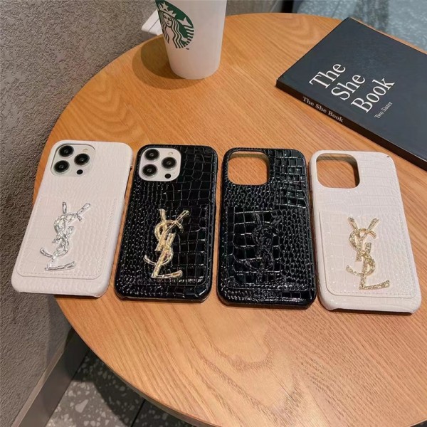 Luxury ysl iPhone 13/14/15 Pro max Case Back Cover coqueShockproof Protective Designer ysl iPhone Caseoriginal luxury fake case iphone xr xs max 15/14/12/13 pro max shellFashion Brand Full Cover housse