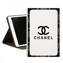 chanel white black lady  ipad9/8 pro 2022 2021 ipad air 4 ipad mini6 case hülle coque original luxury chanel book style fake case