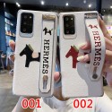 hermes galaxy s21 fe s21+ s22 ultra case cover wristband strap cute leather iphone 13 pro max 13/13 mini cover