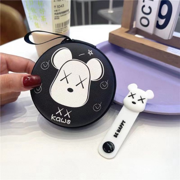 Kaws Luxury Designer Airpods pro2 Protective Case Cover hülle coqueAirPods Case Custodia Hulle Fundaairpods Waterproof Case Shock Proof Protective CoverWireless Charging Airpods pro 2 3 1 Earbuds Case Cover Skin Shell
