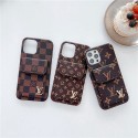 gucci lv Luxury Leather iphone 13 pro max 13 mini cover case Monogram Damier Card Holder Leather Designer iPhone Case For iPhone 13 12 11 SE X XS XS Max XR 7 8 Plus
