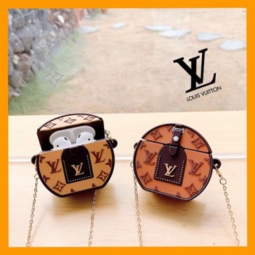lv bag airpods 3 pro earphone soft case chain mini Louis Vuitton AirPods 3 2 1 Pro bag silicone