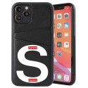 supreme leather card holder  iPhone 13 Pro Max 12/13 mini caseiPhone 13/12 Pro Max Wallet Flip CaseShockproof Protective Designer iPhone CaseFashion Brand Full Cover