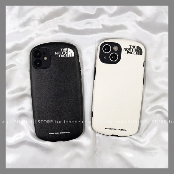 the north face pair iPhone 13/13 Pro Max 12/14 mini case black white couple iPhone 13/12 Pro Max Case Designer iPhone Case Fashion