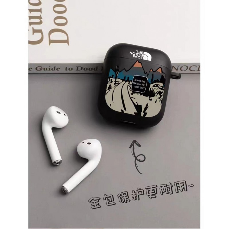 THE NORTH FACE Wireless Charging Case for AirPods 1 2 3 pro pro2Luxury Designer Airpods pro2 Protective Case Cover hülle coqueAirPods Case Custodia Hulle FundaWireless Charging Airpods pro 2 3 1 Earbuds Case Cover Skin Shell