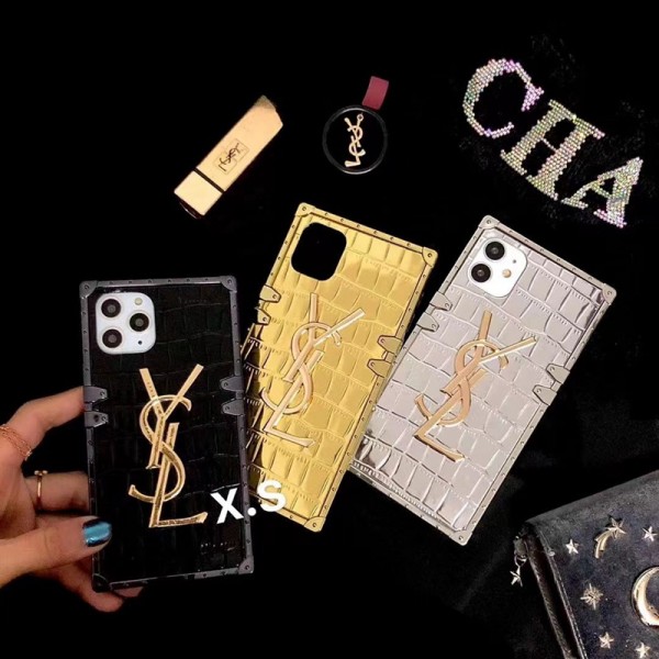 Luxury YSL iPhone 13/14/15 Pro max Case Back Cover coqueShockproof Protective Designer iPhone CaseFashion Brand Full Cover housseLuxury YSL iphone 15 Case Back Cover schutzhülle