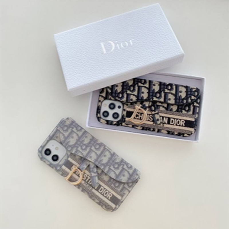 Dior iPhone se 3 13/14 Pro Max Wallet Flip Case