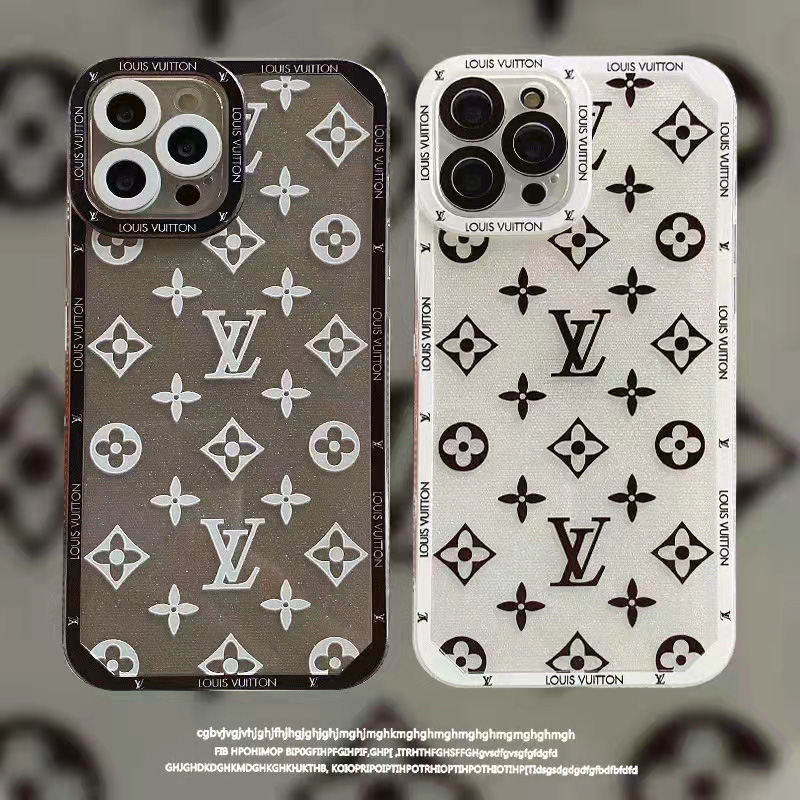 lv clear iPhone 13 Pro Max case