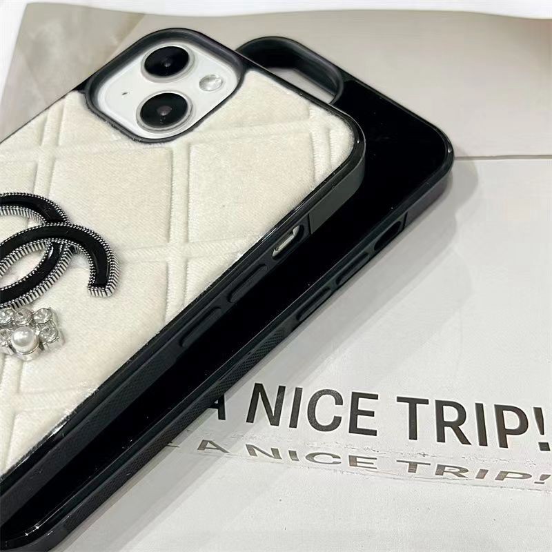 Chanel Luxury designer iPhone 15 14 se 2022 13 Pro Max 12/13 mini case