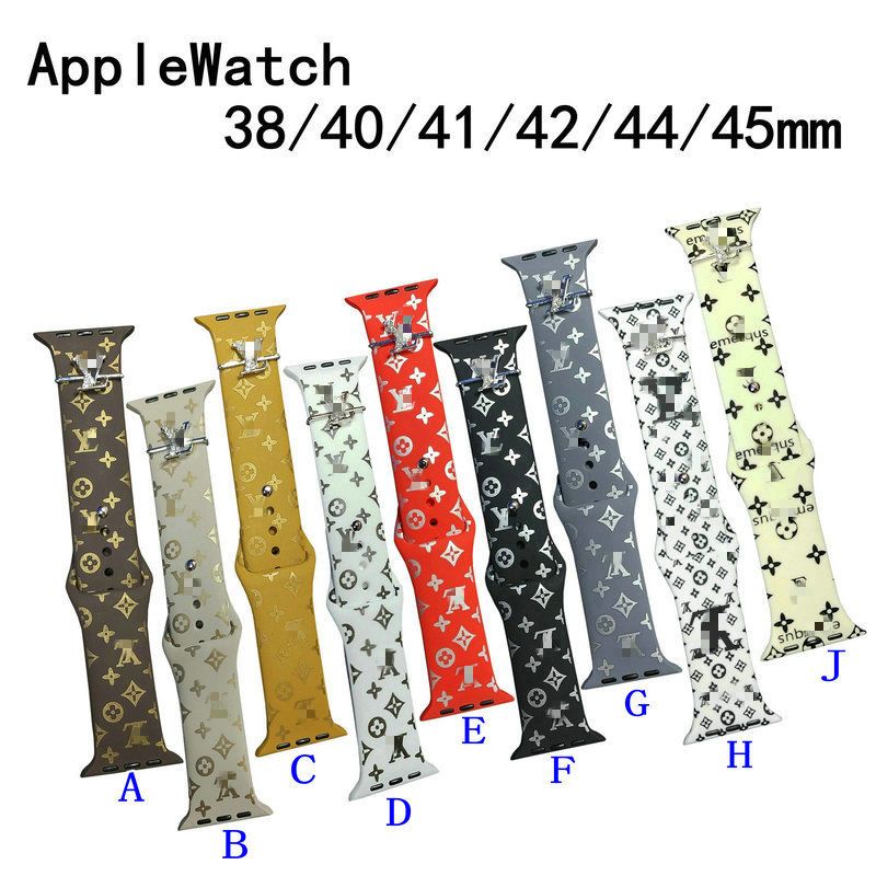 apple watch6/7/5/4/3/2/1 se/se2 Series 8/7 (45mm) lv Apple Watch Wristbands Replacement Strap