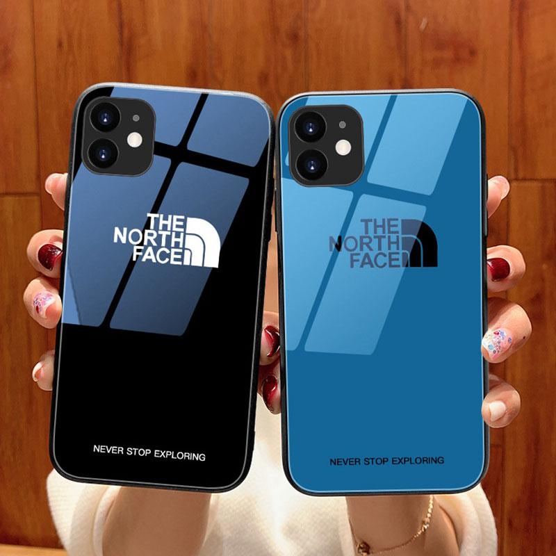 the north face glass mirror iPhone 14 13 Pro Max case