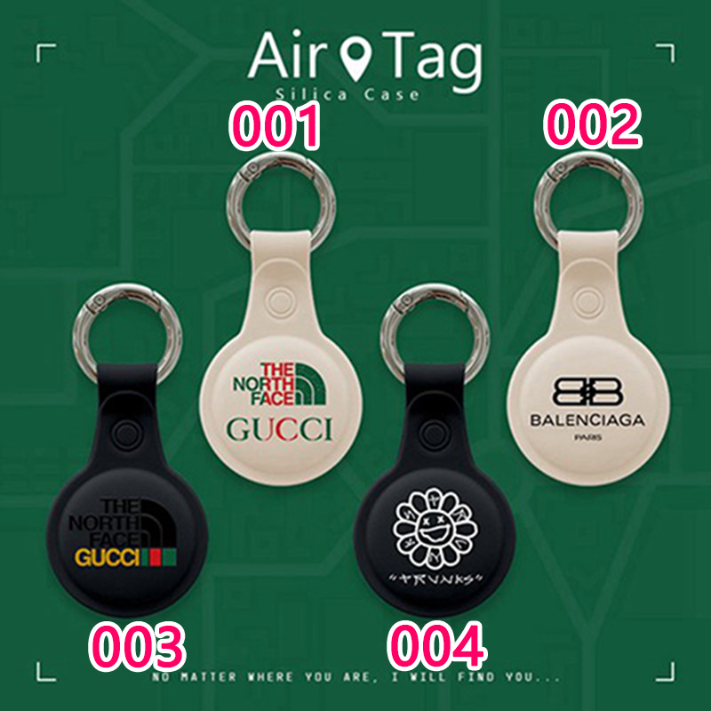gucci balengiaga the north face Airtag Genuine Silicone Case Cover Tracker